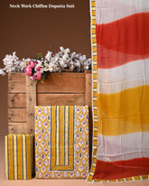 Cotton Suit with Gota Patti Work & Chiffon Dupatta – Ethnic Wear for Women